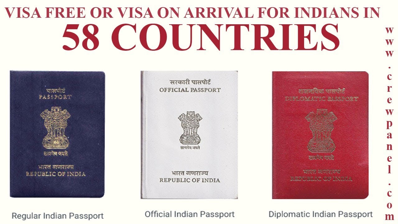 Visa free and on arrival for indians