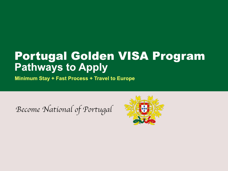 Portugal Golden Visa Program details